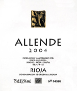 ALLENDE - ageing wine