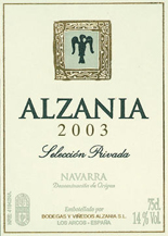 ALZANIA SELECCIÓN. PRIVADA - ageing wine