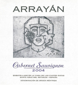 ARRAYÁN CABERNET SAUVIGNON - ageing wine