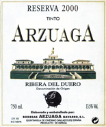 ARZUAGA - wine for aging