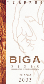 BIGA - ageing wine