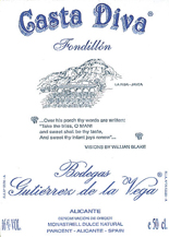CASTA DIVA FONDILLÓN 15 AÑOS - sweet wine
