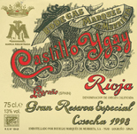 CASTILLO YGAY - long ageing wine