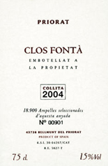 CLOS FONTÁ - ageing wine