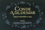 CONDE DE VALDEMAR - long ageing wine