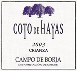 COTO DE HAYAS - ageing wine