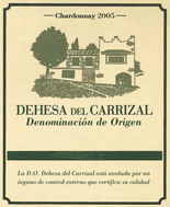 DEHESA DEL CARRIZAL CHARDONNAY - light barrel aging