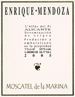 ENRIQUE MENDOZA MOSCATEL DE LA MARINA - dulce