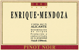 ENRIQUE MENDOZA PINOT NOIR - crianza