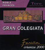 GRAN COLEGIATA ROBLE FRANCÉS - wine for aging