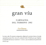 GRAN VÍU GARNACHA DEL TERRENO - wine for aging
