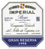 IMPERIAL CVNE - long ageing wine