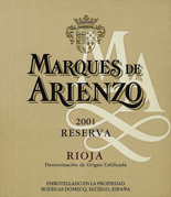 MARQUÉS DE ARIENZO - wine for aging