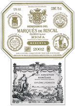 MARQUÉS DE RISCAL - de guarda