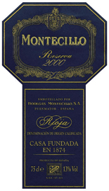 MONTECILLO - wine for aging