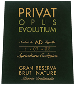 PRIVAT OPUS EVOLUTIUM - sparkling brut nature