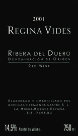 REGINA VIDES - wine for aging