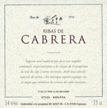 RIBAS DE CABRERA - ageing wine