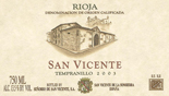 SAN VICENTE - ageing wine