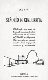 SEÑORÍO DE CUZCURRITA - ageing wine