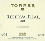 TORRES RESERVA REAL - ageing wine