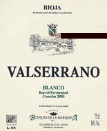 VALSERRANO - light barrel aging