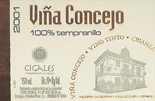 VIÑA CONCEJO - ageing wine