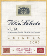 VIÑA SALCEDA - ageing wine