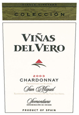 VIÑAS DEL VERO SAN MIGUEL - light barrel aging